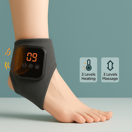Electric Heating Wrist Guard Vibration Massage Hot Compress Wrist Brace Ankle Wrap Hand Foot Protector Rechargeable Wristband